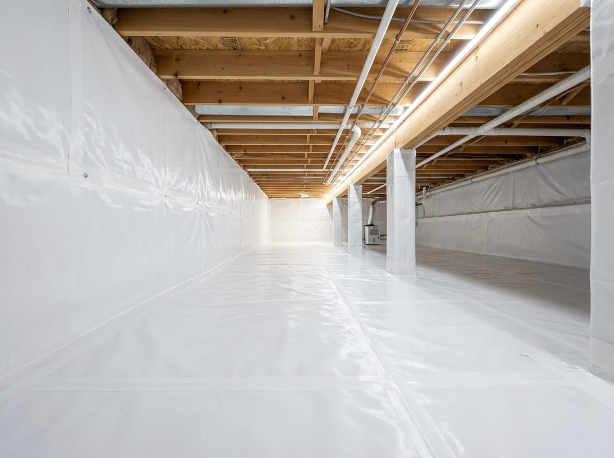 Crawl Space Encapsulation service by Louisville Foundation Pros